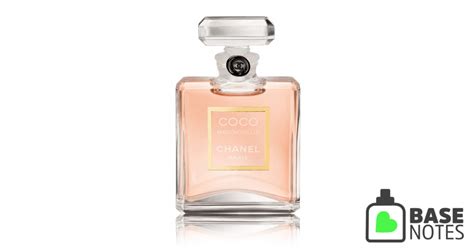 Coco Chanel perfume base notes